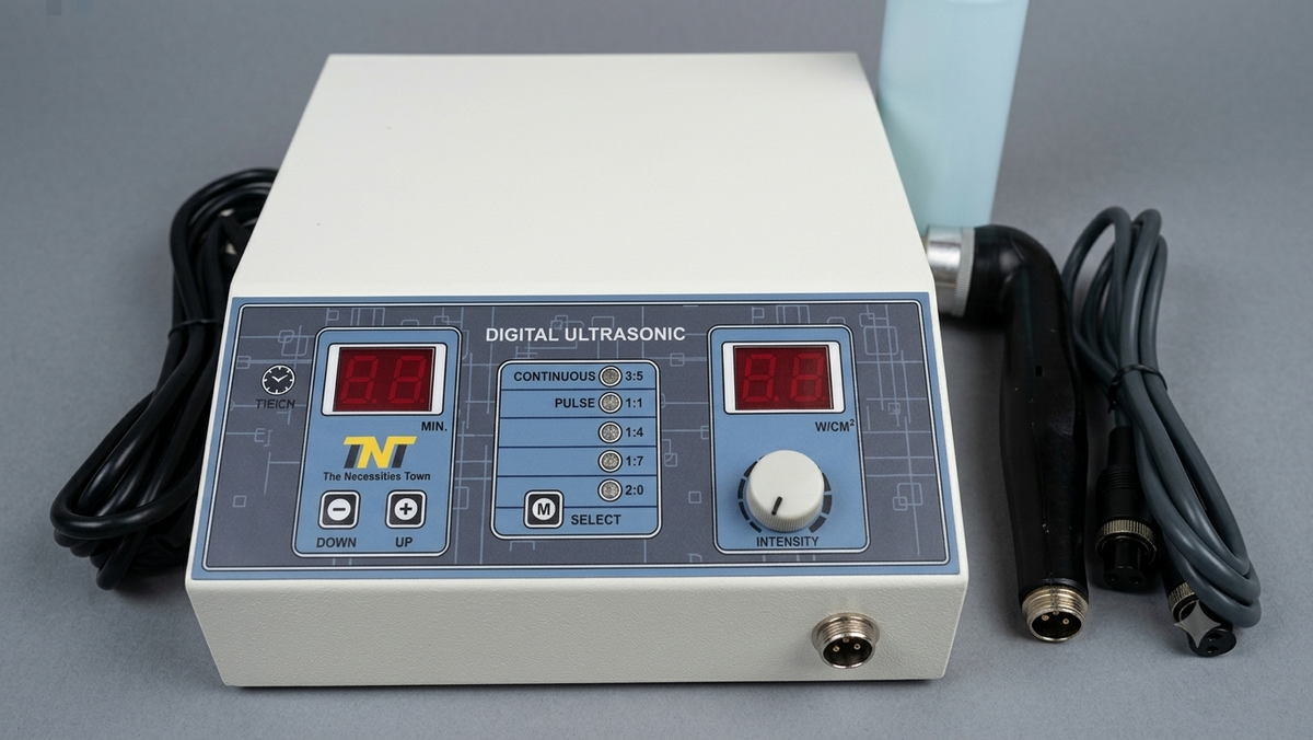 Ultrasonic Physiotherapy Machine with 5led one year of warranty