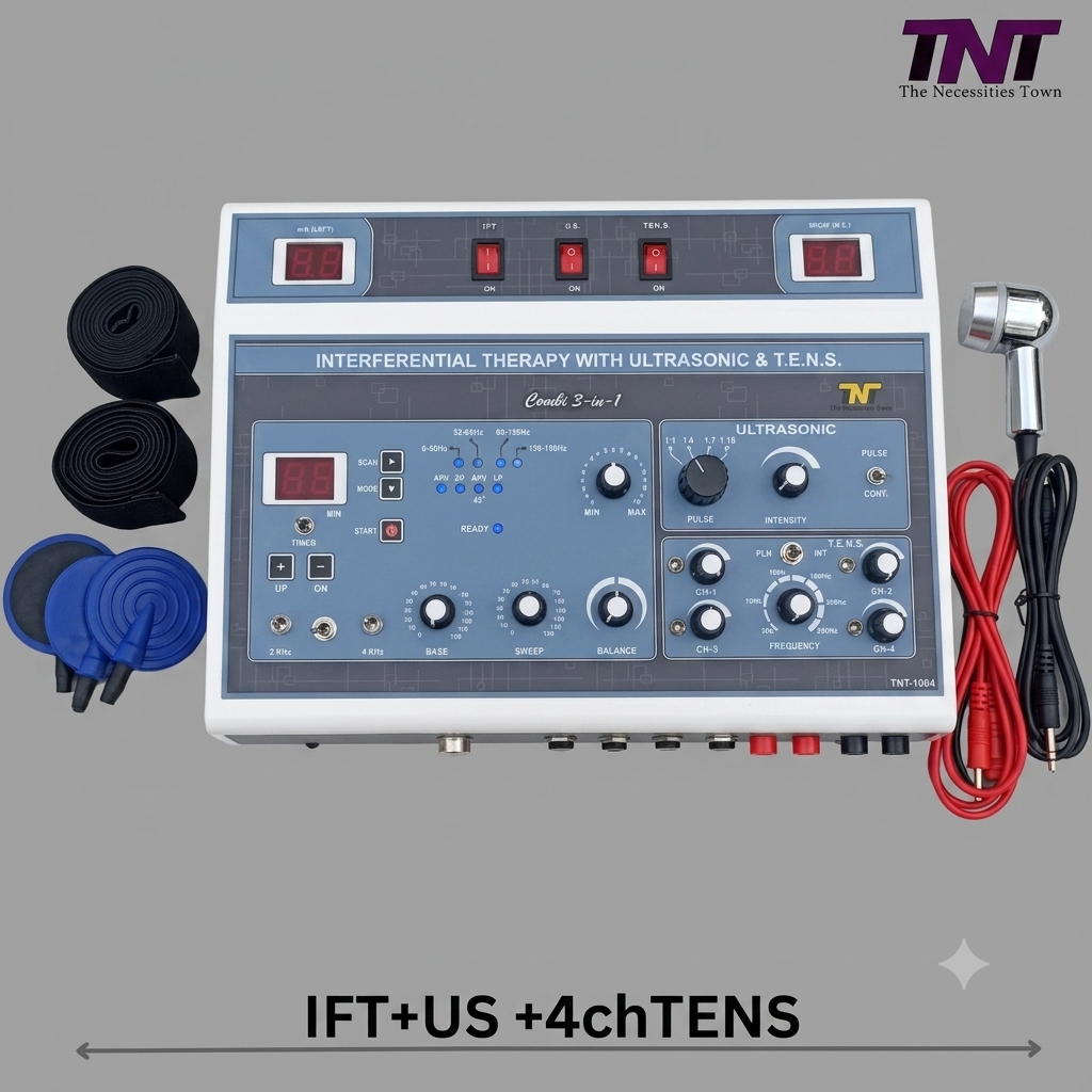 TNT 3in1 IFT+US+4ch TENS