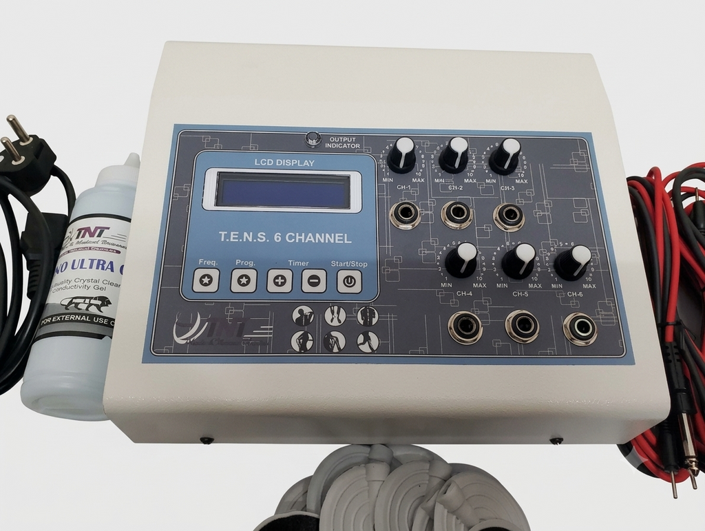 TNT 6ch TENS Lcd physiotherapy equipment