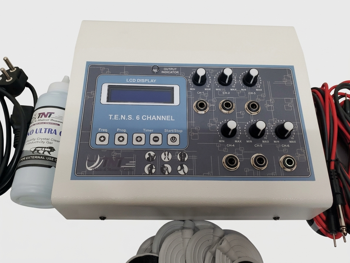 TNT 6ch TENS Lcd physiotherapy equipment