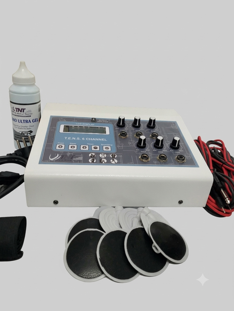 TNT 6ch TENS Lcd physiotherapy equipment