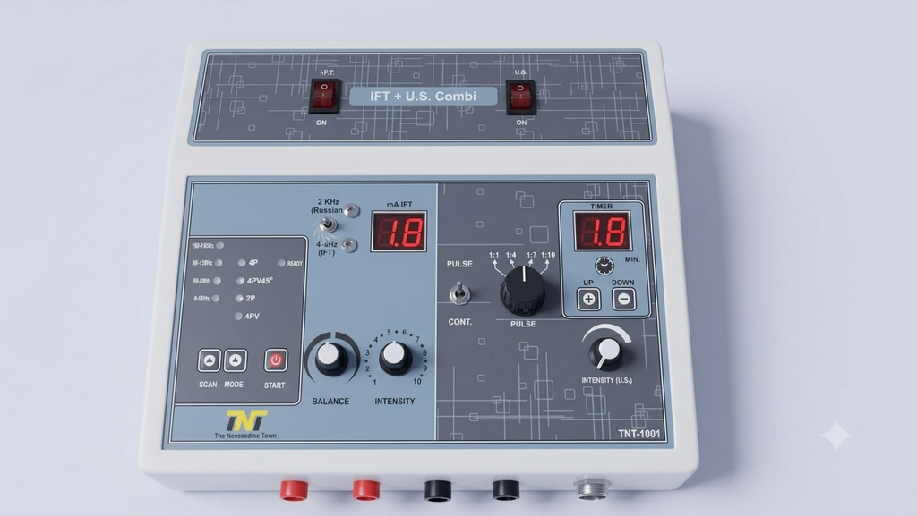TNT IFT+US Combi physiotherapy equipment