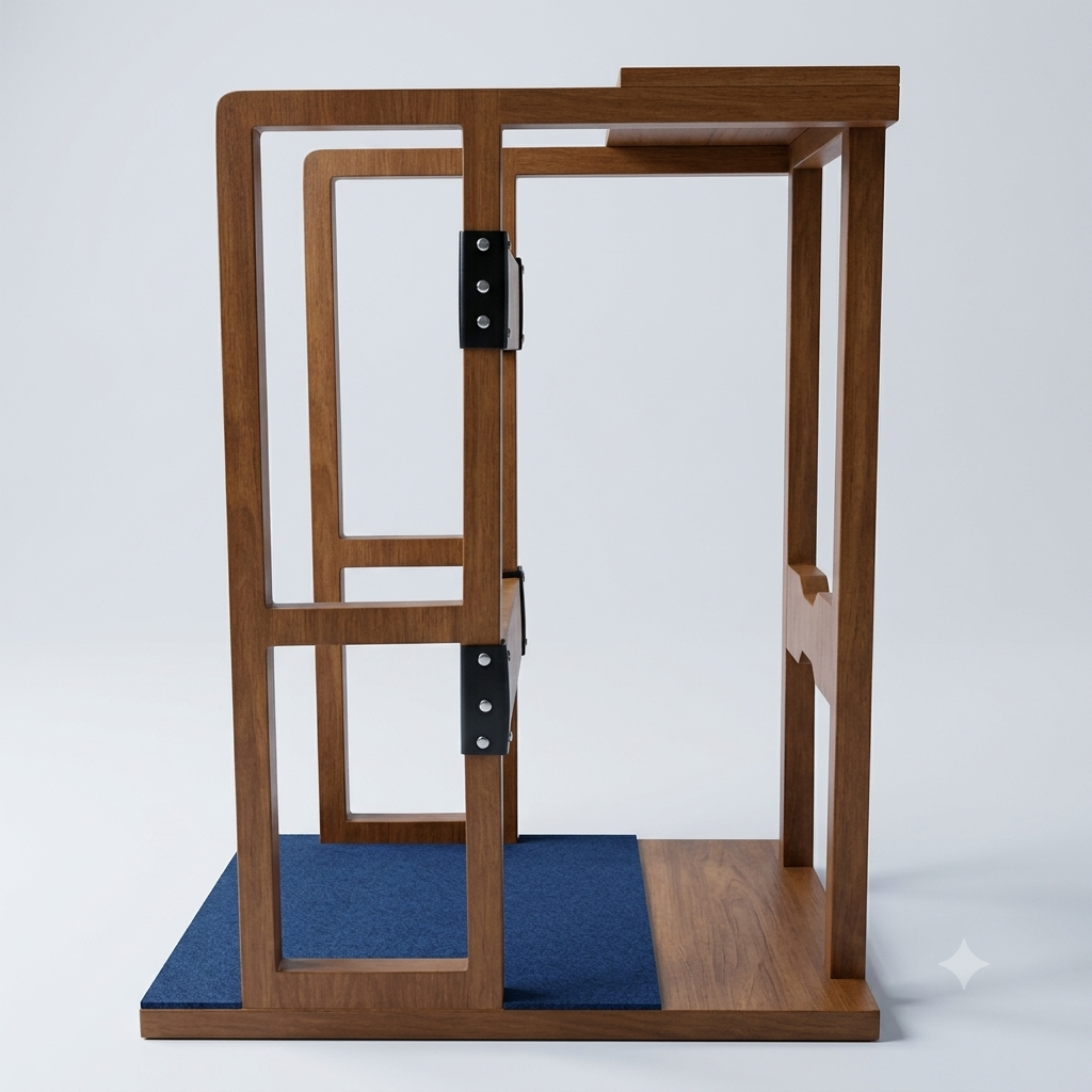 TNT Wooden standing frame paediatric for rehabilation