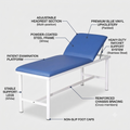 TNT Two Section Examination Iron Couch