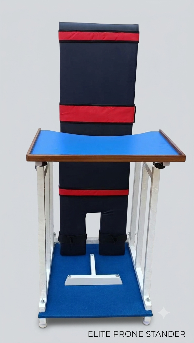 TNT standing Frame Adult for Heavy body Multifunctional CP Standing Frame with Activity Tray Physiotherapy Equipment