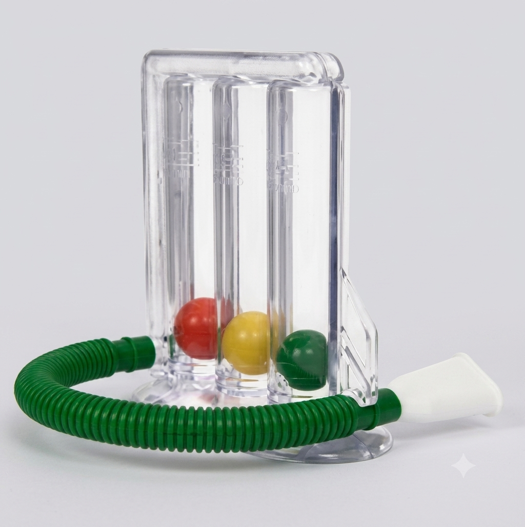 TNT 3 Ball spirometer