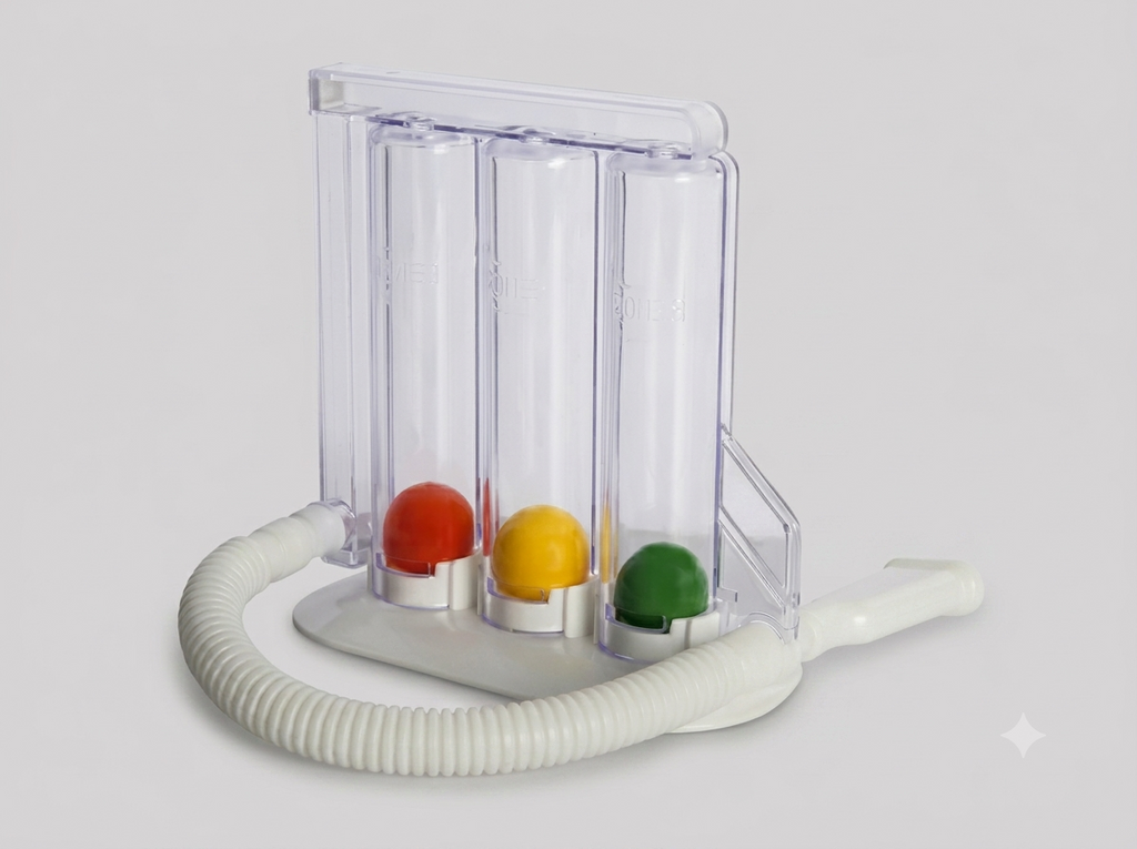 TNT 3 Ball spirometer