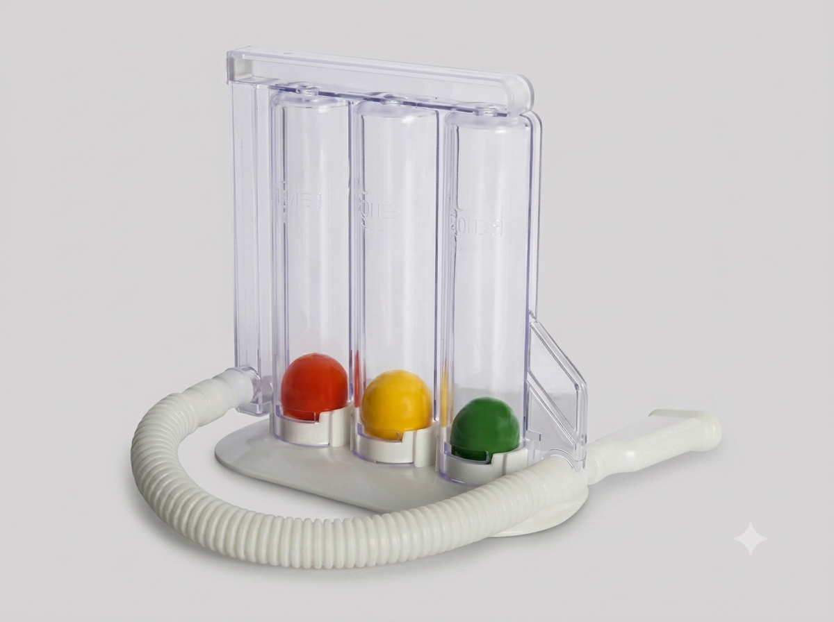 TNT 3 Ball spirometer