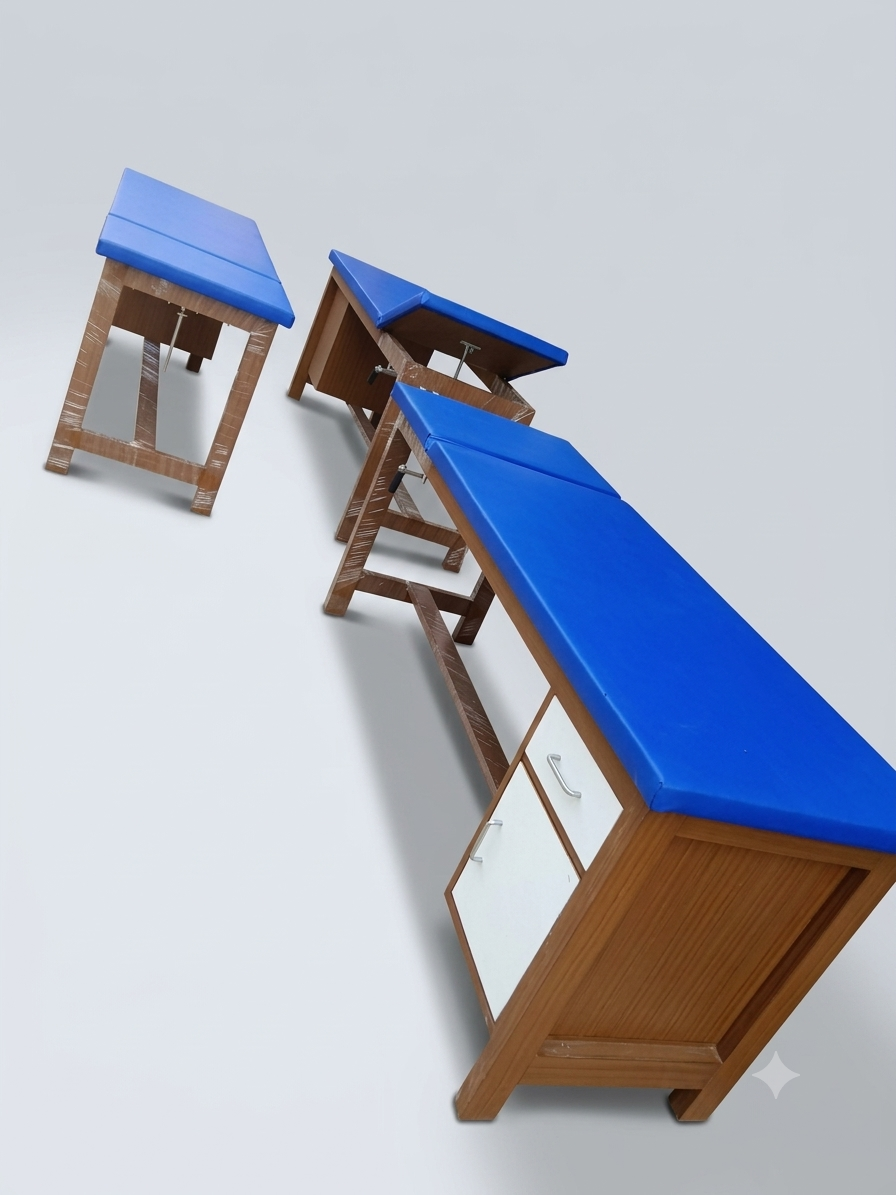 TNT Wooden Examination Couch for physiotherapy