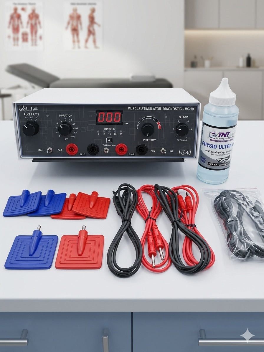 TNT Muscle stimulator diagnostic- 10 with Timer physiotherapy equipment