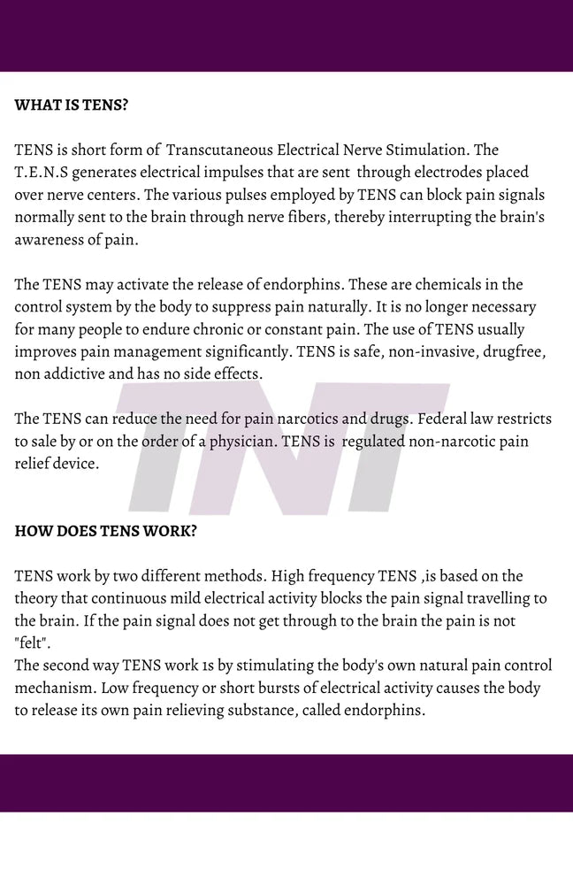 Mild Steel Pain relief Four Channel Tens, Automatic