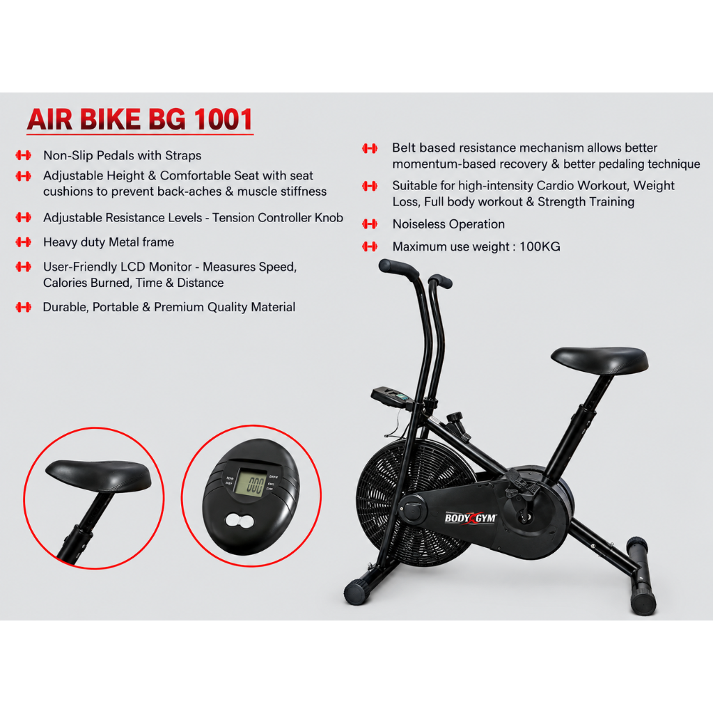 Static Exercise Cycle- Air Bike